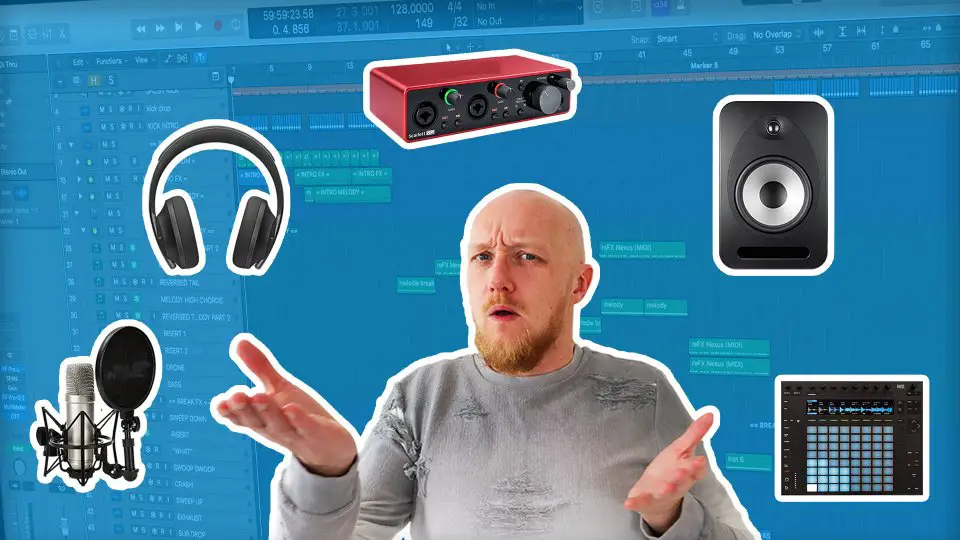 Best music production equipment for beginners 2024 EXPLAINED